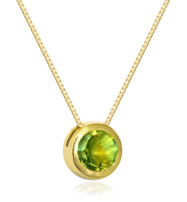 Anastasia “Peridot” Pendant – Oro China Jewelry