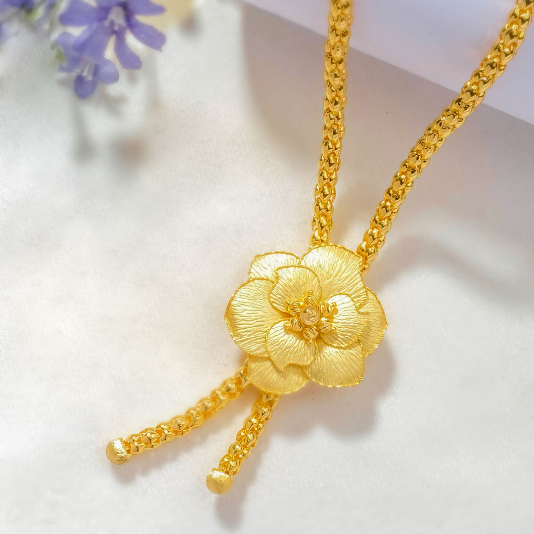 Amaryllis Necklace – Oro China Jewelry