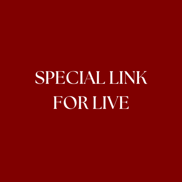 Special Live Link: Jen Suemith