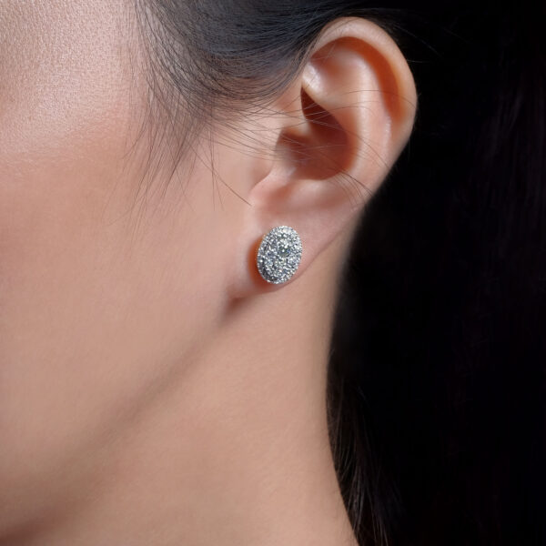 Apparia Oval Earrings - Image 2