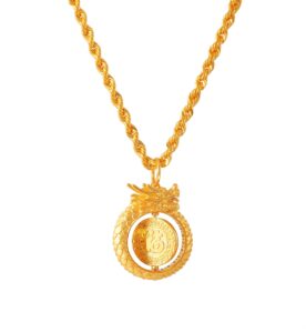 Dragon Abacus Pendant
