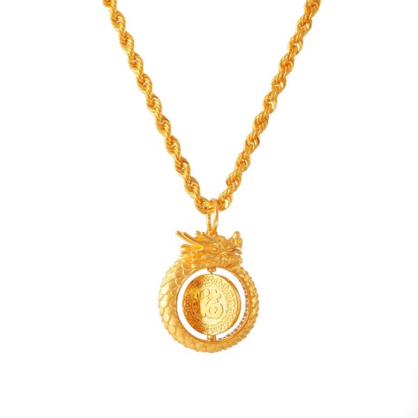 Dragon Abacus Pendant