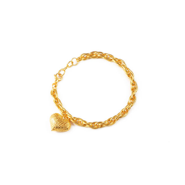 Heart Charm Bracelet