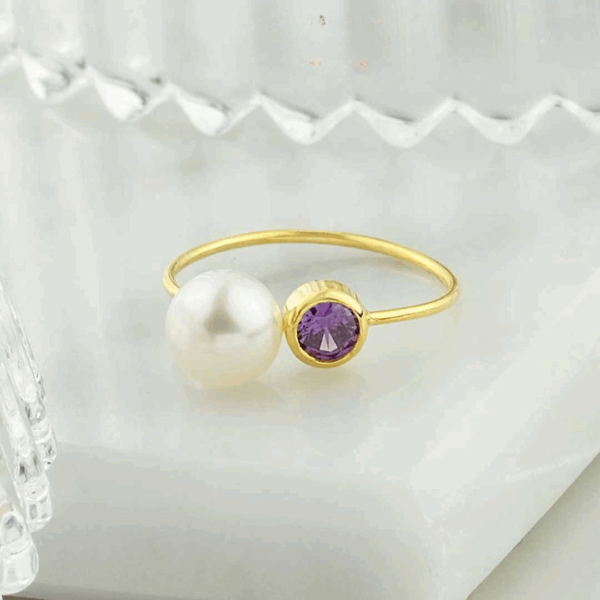 Emer "Amethyst" Ring