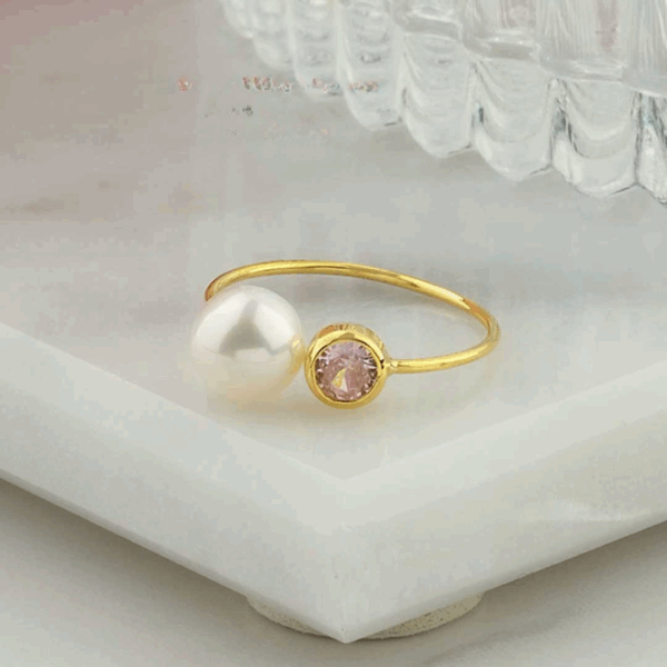 Emer "Pink Tourmaline" Ring