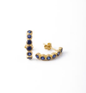 Derta "Blue Sapphire" Earrings