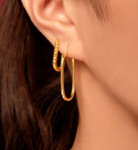 Alternative view of Hales Earrings