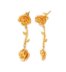 Rose Vine Earrings
