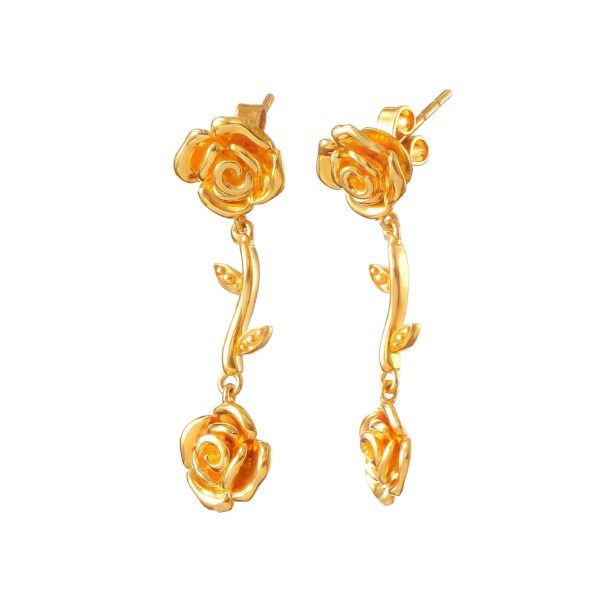 Rose Vine Earrings