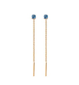 Ralen "Blue Topaz" Earrings