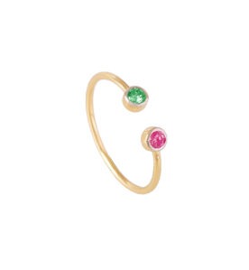 Wella "Ruby and Emerald" Ring