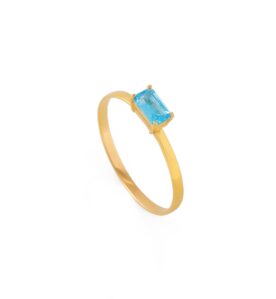 Celia "Blue Topaz" Ring