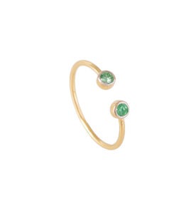 Wella "Emerald and Emerald" Ring