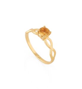 Yzna "Citrine" Ring