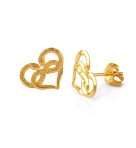 Infinity Heart Earrings