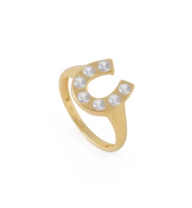 Eternal Luck Horseshoe Ring